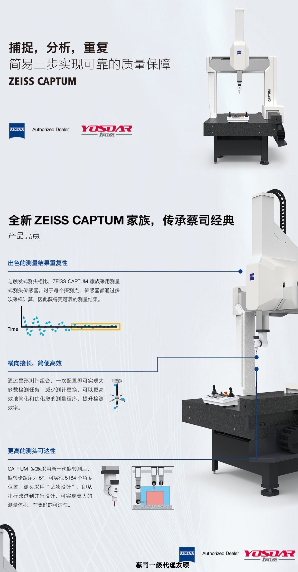 鞍山蔡司三坐标CAPTUM